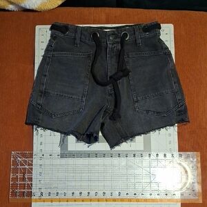 Free People Wd The Free Moxie Shorts In Night Hawk Color